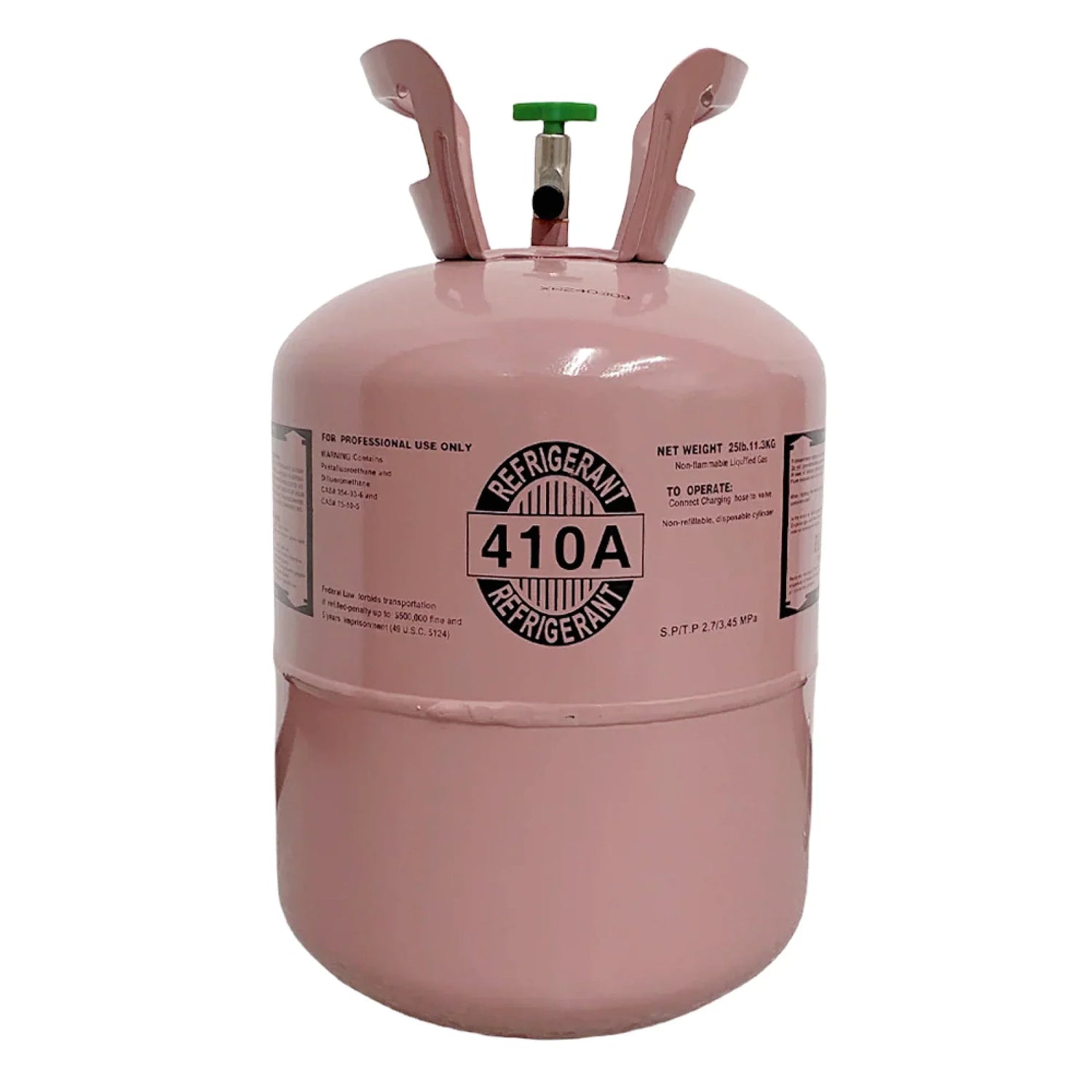 25 lb R410A Refrigerant Gas for AC and Heat Pump Systems
