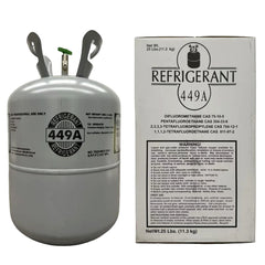 25 lb R449A HFO Blend Refrigerant Gas Cylinder