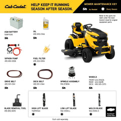 Cub Cadet XT2 SLX54 54-Inch 24HP Residential Riding Lawn Mower (13A5A2TMA10)