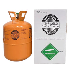 R-404A HFC Refrigerant Gas, 24 LB Cylinder