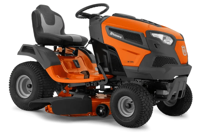 TS 142L 21 HP Husqvarna V-Twin, 42″ Reinforced Deck